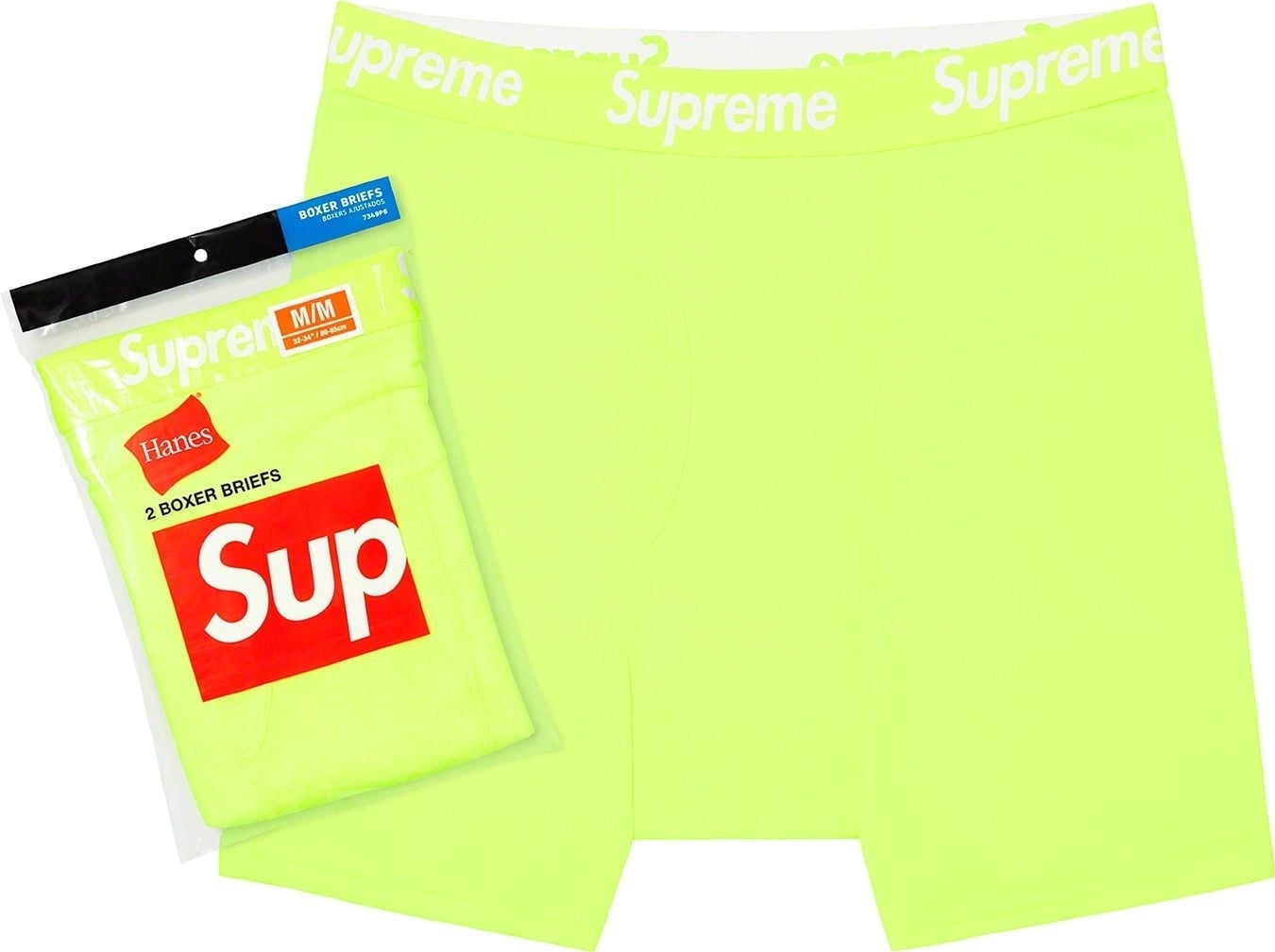 Supreme®/Hanes® Boxer Briefs (2 Pack)